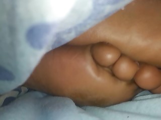 bunda bebê Creampie Ejaculação ébano pés fetiche do pé massagem
