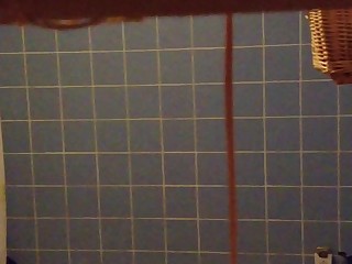 Bathroom Brunette Small Tits Little Mammy MILF Squirting Voyer