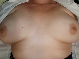 كبير الثدي الثدي جبهة مورو طبيعي